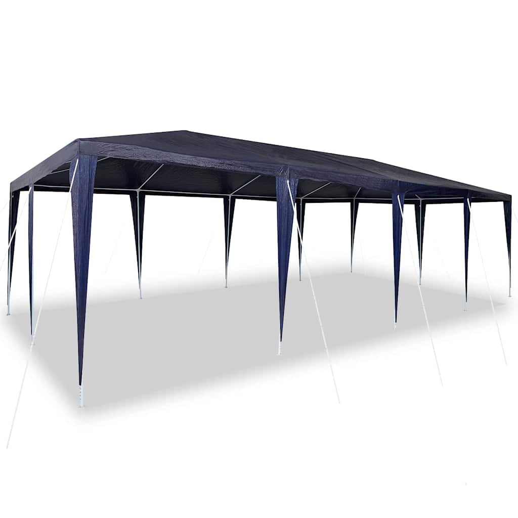 Party Tent Blå 800 x 400 x 266 cm Polyethylen og stål