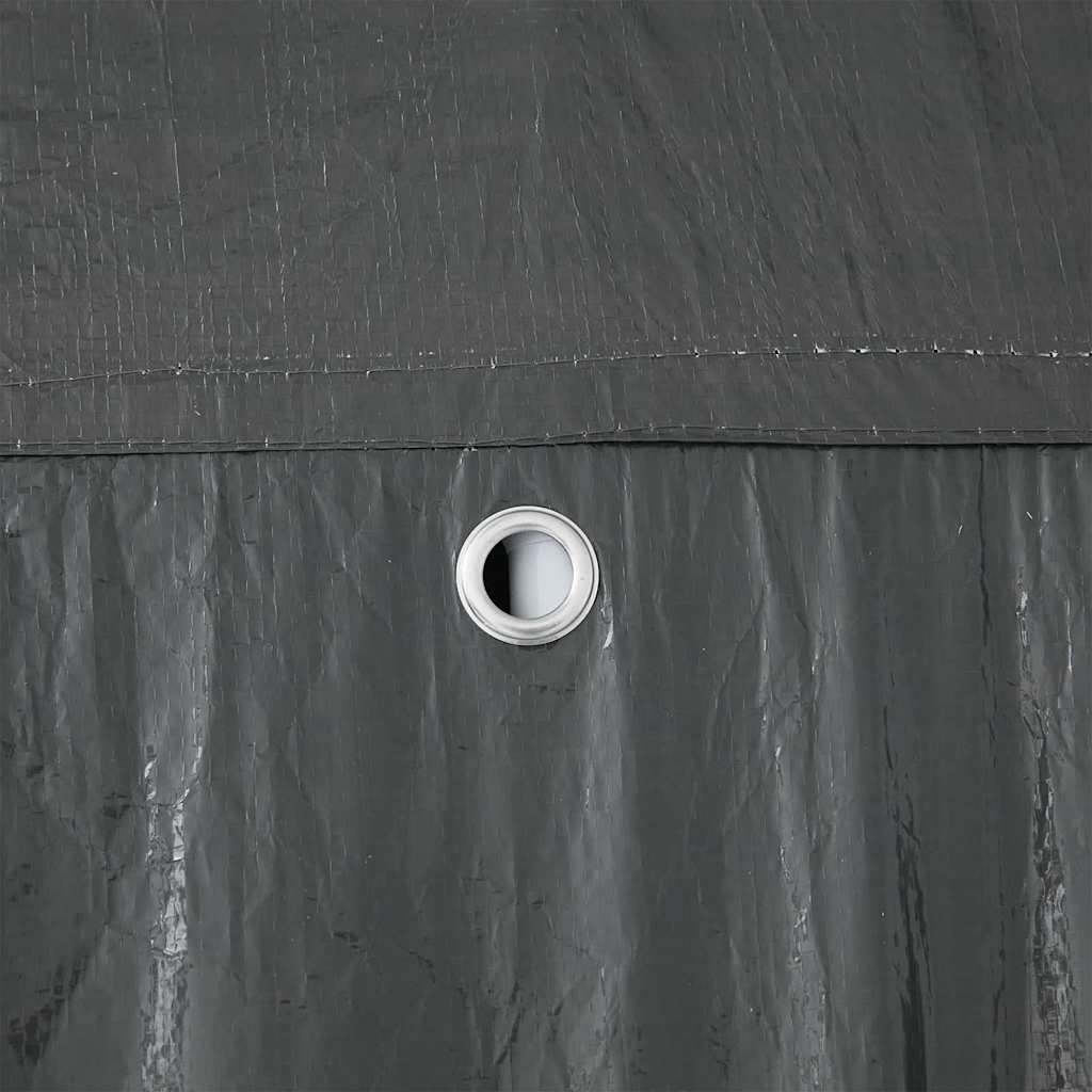Party Tent Antracit 800 x 400 x 266 cm Polyethylen og stål