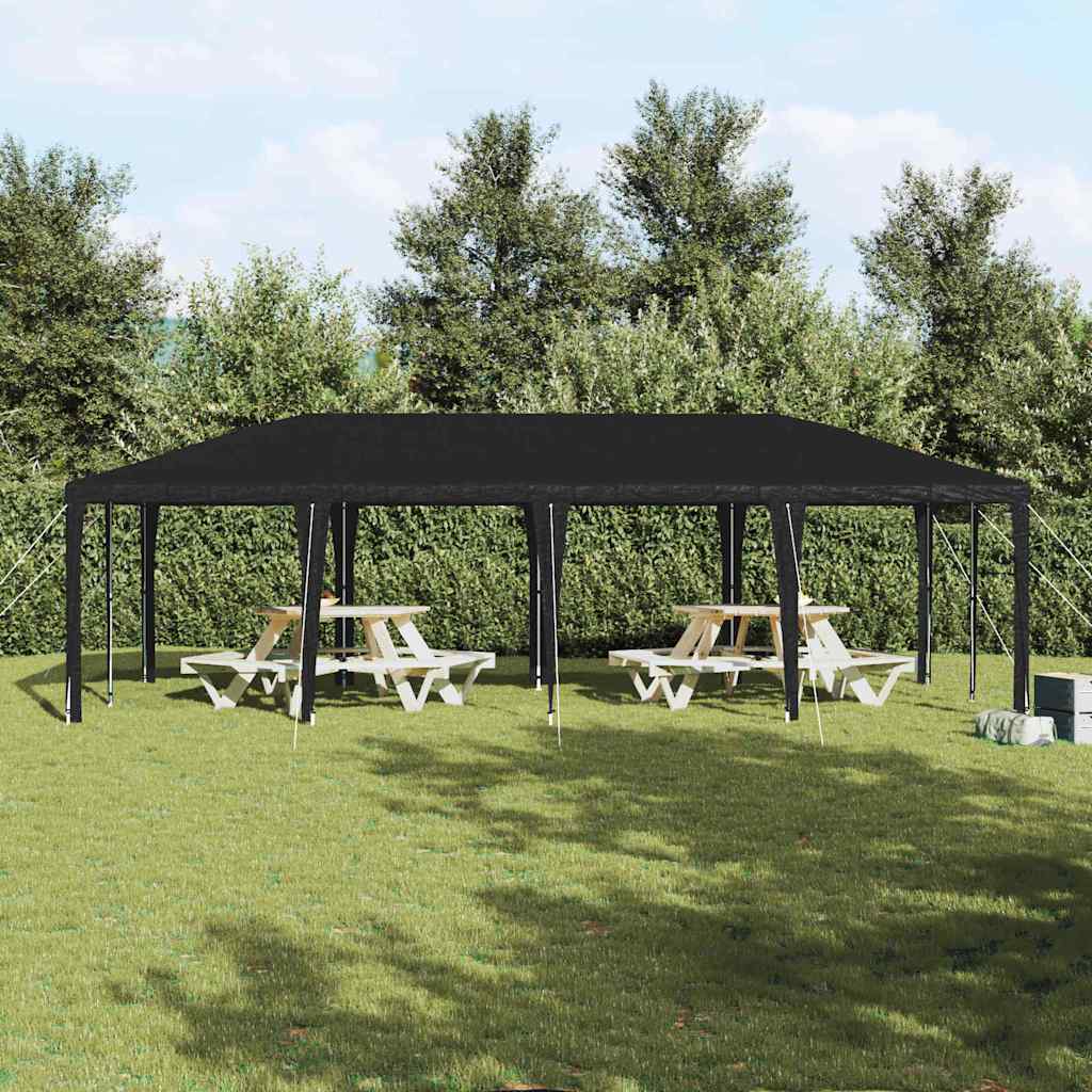 Party Tent Antracit 800 x 400 x 266 cm Polyethylen og stål