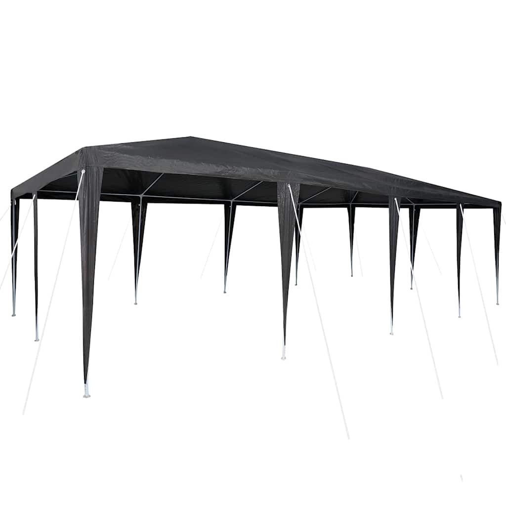 Party Tent Antracit 800 x 400 x 266 cm Polyethylen og stål