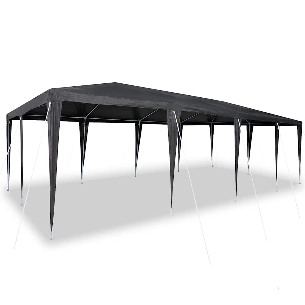 Party Tent Antracit 800 x 400 x 266 cm Polyethylen og stål