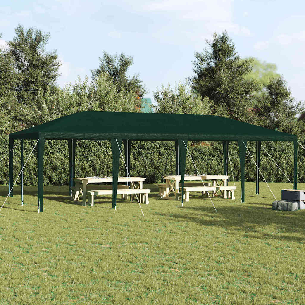 Party Tent Grøn 800 x 400 x 266 cm Polyethylen og stål