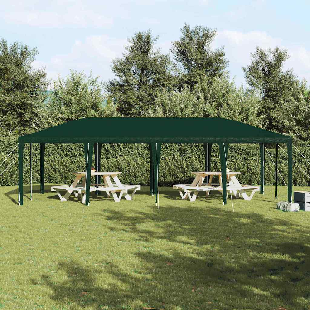 Party Tent Grøn 800 x 400 x 266 cm Polyethylen og stål