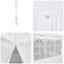 Party Tent Hvid 800 x 400 x 266 cm Polyethylen