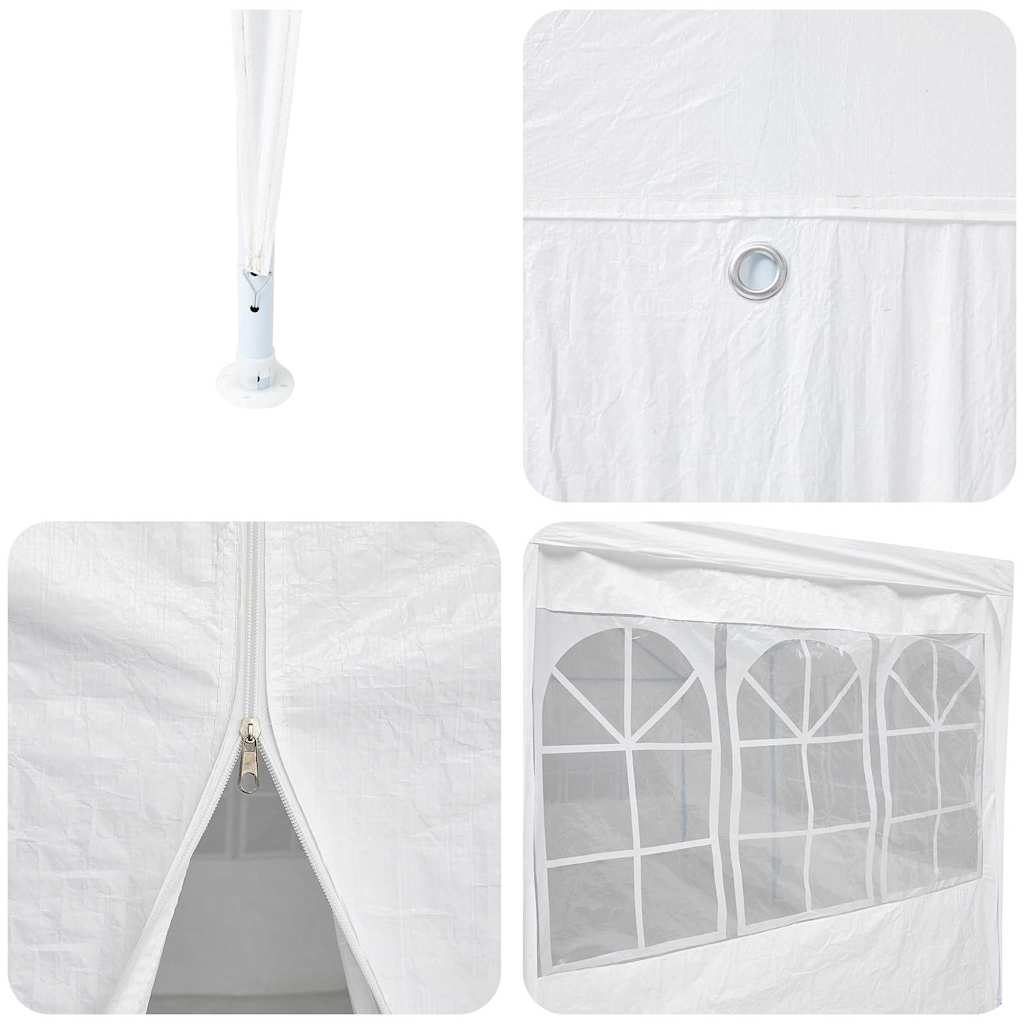 Party Tent Hvid 800 x 400 x 266 cm Polyethylen