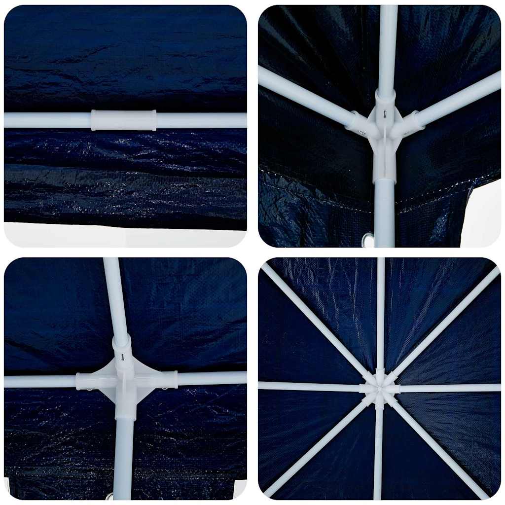 Party Tent Blå 800 x 400 x 266 cm Polyethylen
