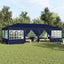 Party Tent Blå 800 x 400 x 266 cm Polyethylen