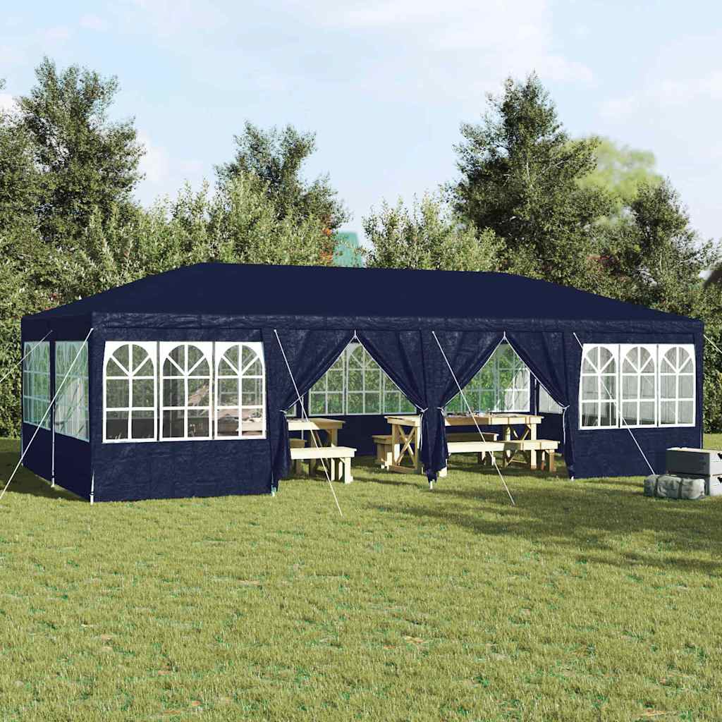 Party Tent Blå 800 x 400 x 266 cm Polyethylen