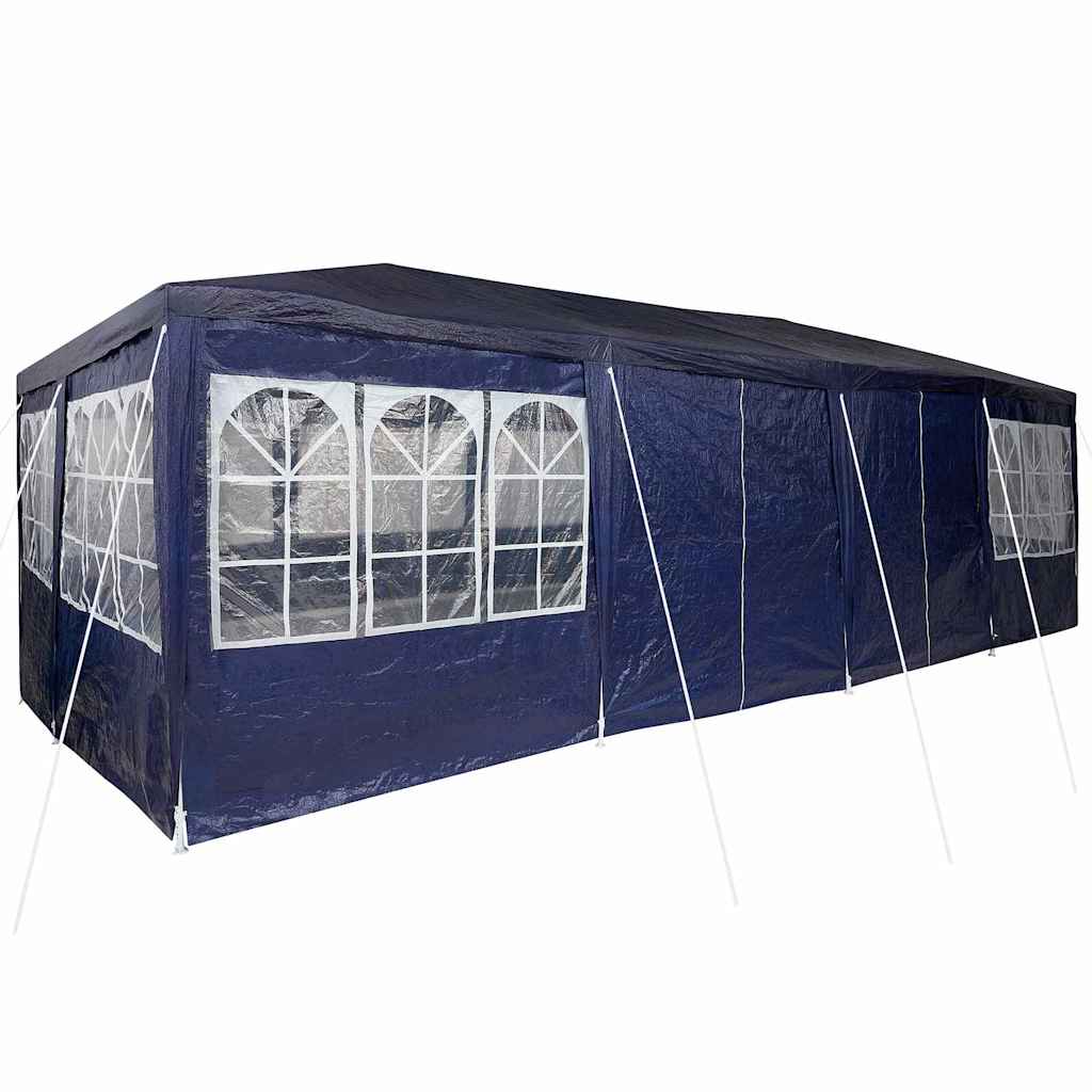 Party Tent Blå 800 x 400 x 266 cm Polyethylen