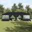 Party Tent Antracit 800 x 400 x 266 cm Polyethylen