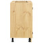 Kabinet SKI HonningBrun 80 x 46 x 81 cm Massiv fyrretræ