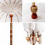 Balinesisk Parasol Creme 190 x 190 x 260 cm