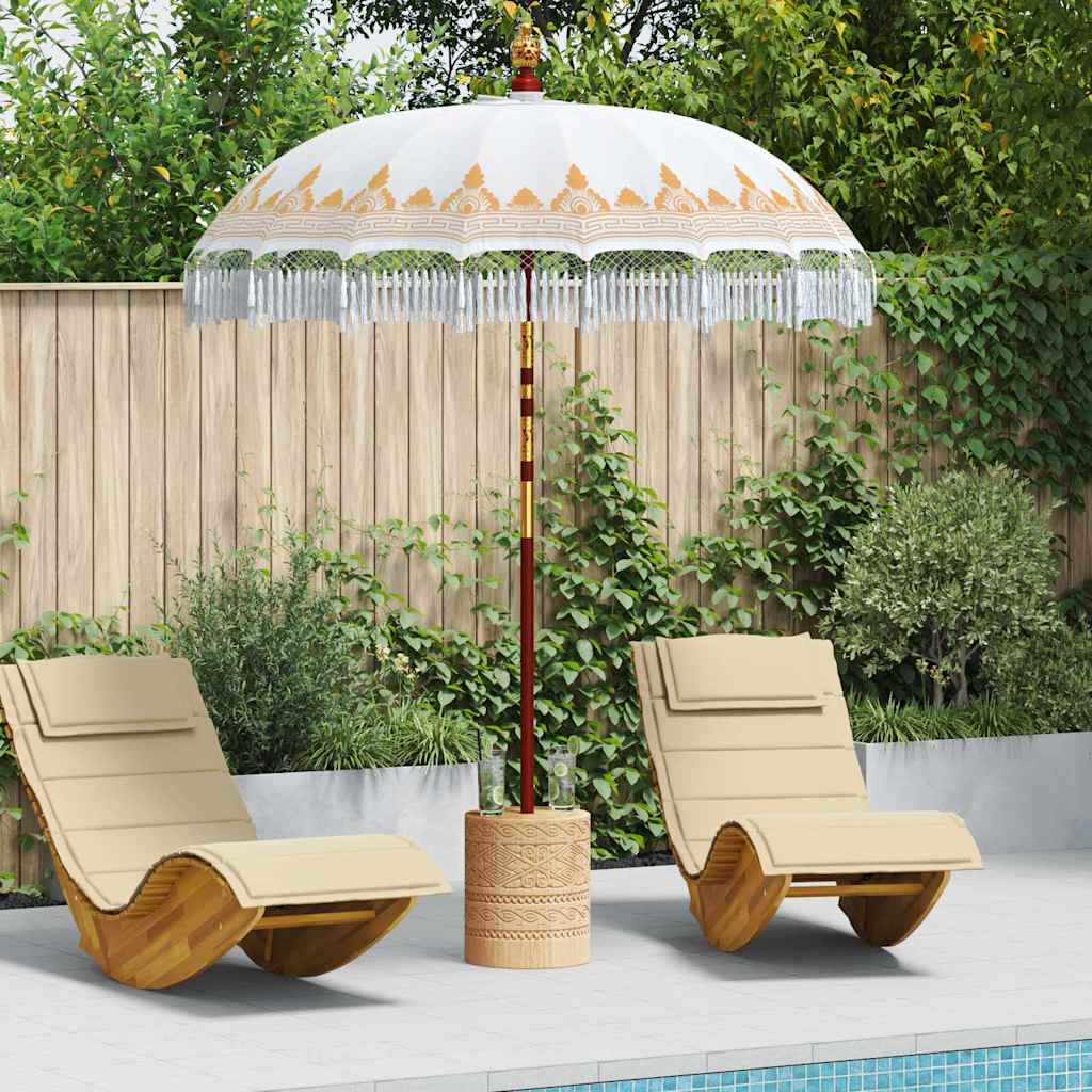 Balinesisk Parasol 190 x 190 x 260 cm