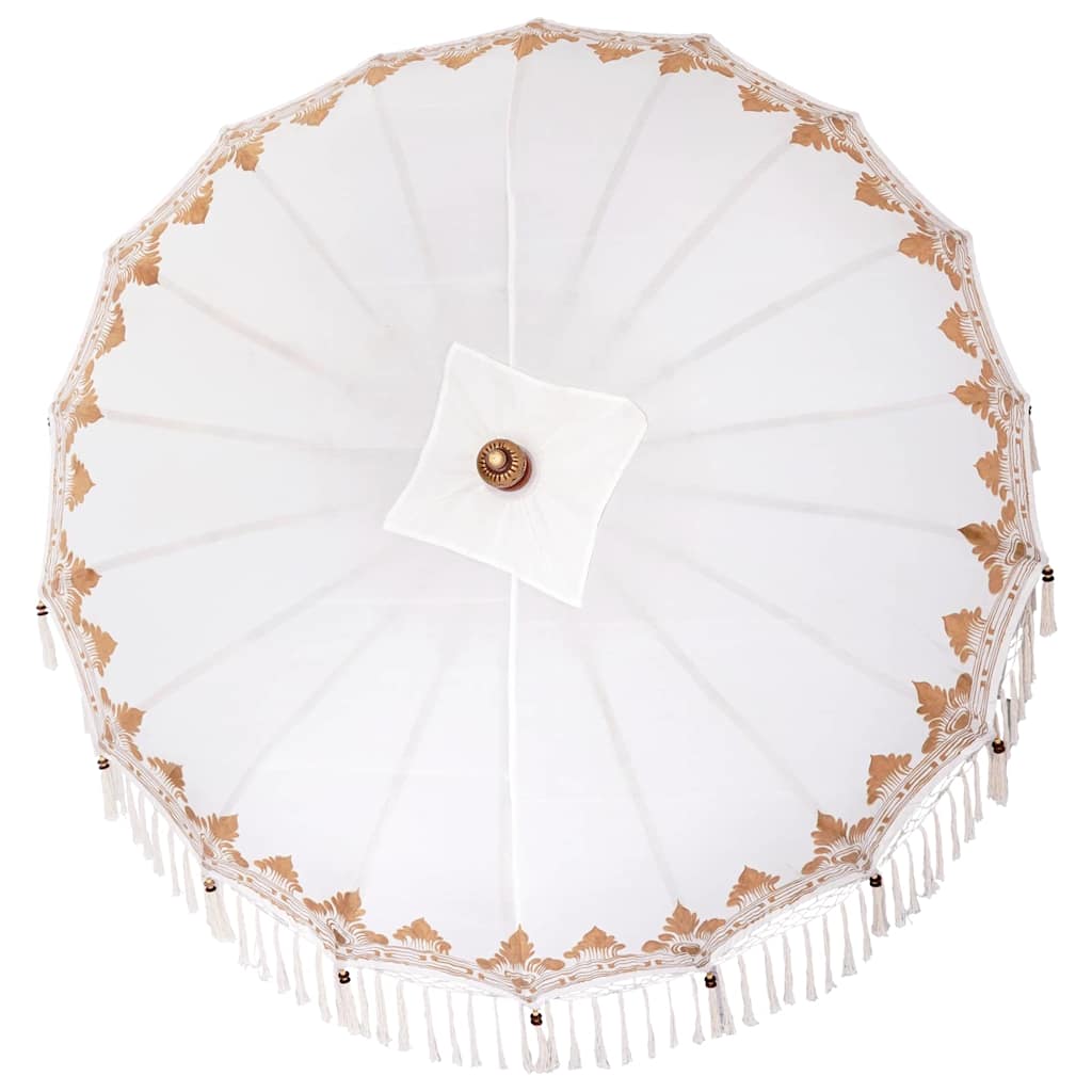 Balinesisk Parasol 190 x 190 x 260 cm