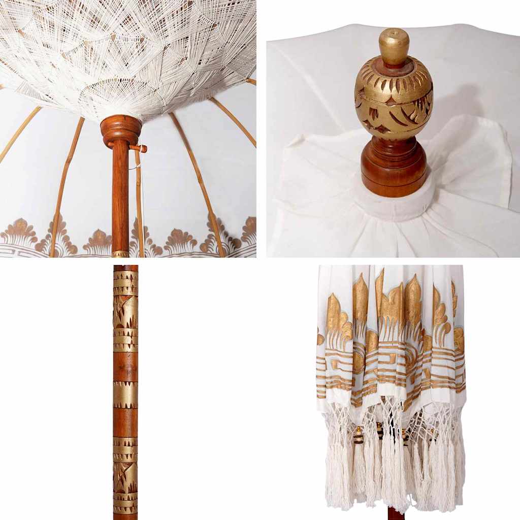 Balinesisk Parasol 215 x 215 x 260 cm