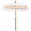 Balinesisk Parasol Creme 215 x 215 x 260 cm