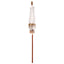 Balinesisk Parasol Creme 185 x 185 x 260 cm