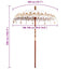 Balinesisk Parasol Creme 185 x 185 x 260 cm