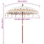 Balinesisk Parasol Creme 215 x 215 x 260 cm