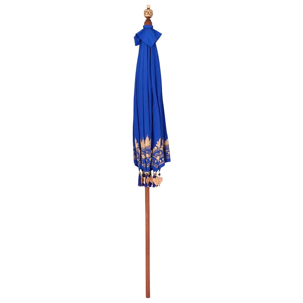 Balinesisk Parasol Blå 215 x 215 x 260 cm