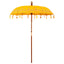 Balinesisk Parasol Gul 185 x 185 x 260 cm