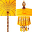 Balinesisk Parasol Gul 215 x 215 x 260 cm
