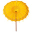 Balinesisk Parasol Gul 215 x 215 x 260 cm