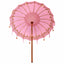 Balinesisk Parasol Lyserød 185 x 185 x 260 cm