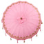 Balinesisk Parasol Lyserød 185 x 185 x 260 cm