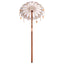 Balinesisk Parasol Creme 125 x 125 x 260 cm