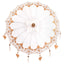 Balinesisk Parasol Creme 125 x 125 x 260 cm