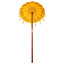 Balinesisk Parasol Gul 125 x 125 x 260 cm