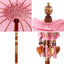 Balinesisk Parasol 125 x 125 x 260 cm