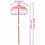 Balinesisk Parasol 125 x 125 x 260 cm