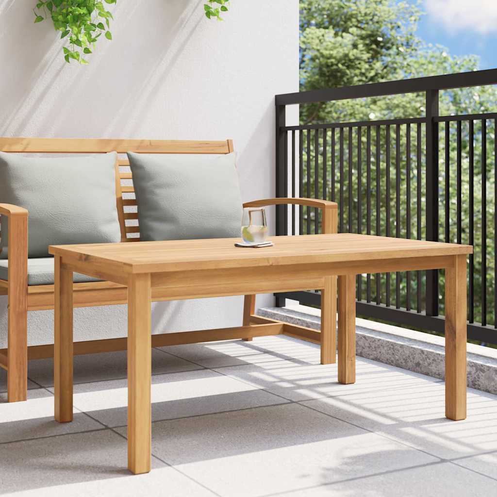 Sofabord Brun 110 x 55 x 45 cm Massiv Teaktræ