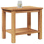 Sofabord med opbevaring Brun 50 x 35 x 45 cm Massiv Teaktræ