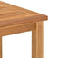 Sofabord med opbevaring Brun 70 x 40 x 45 cm Massiv Teaktræ