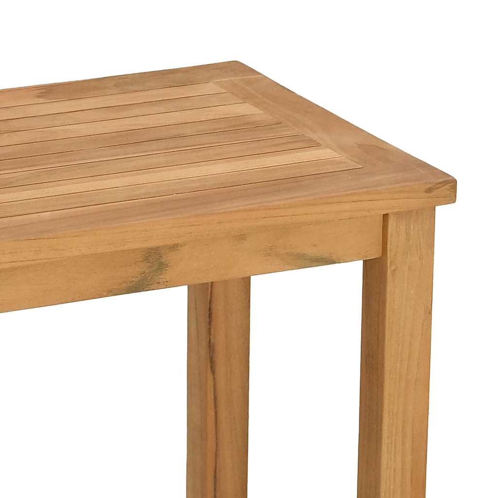 Konsolbord med opbevaring Brun 80 x 35 x 75 cm Massiv Teaktræ