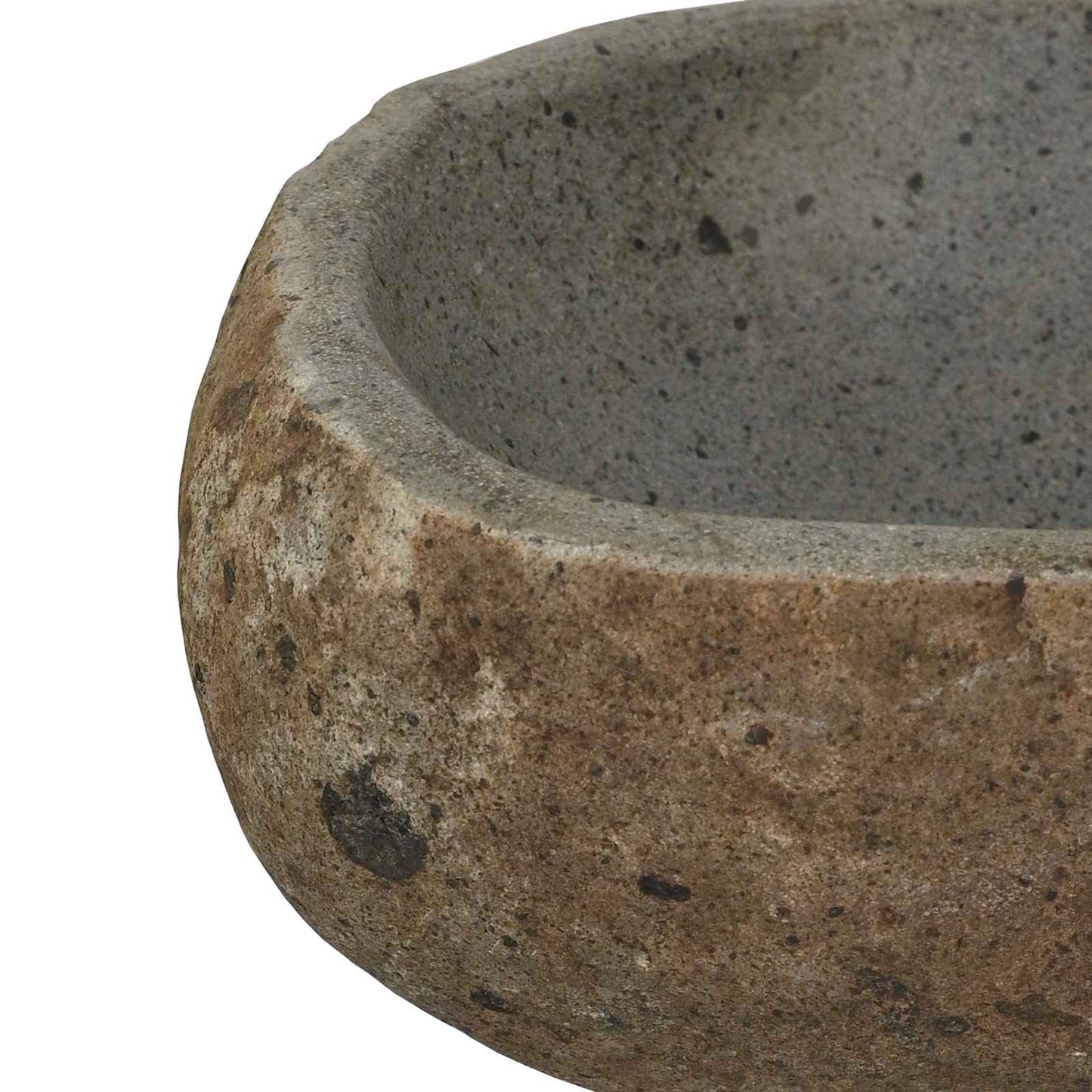Flodstensbassin Lysegrå (30-37) x (25-30) x 12 cm River Stone
