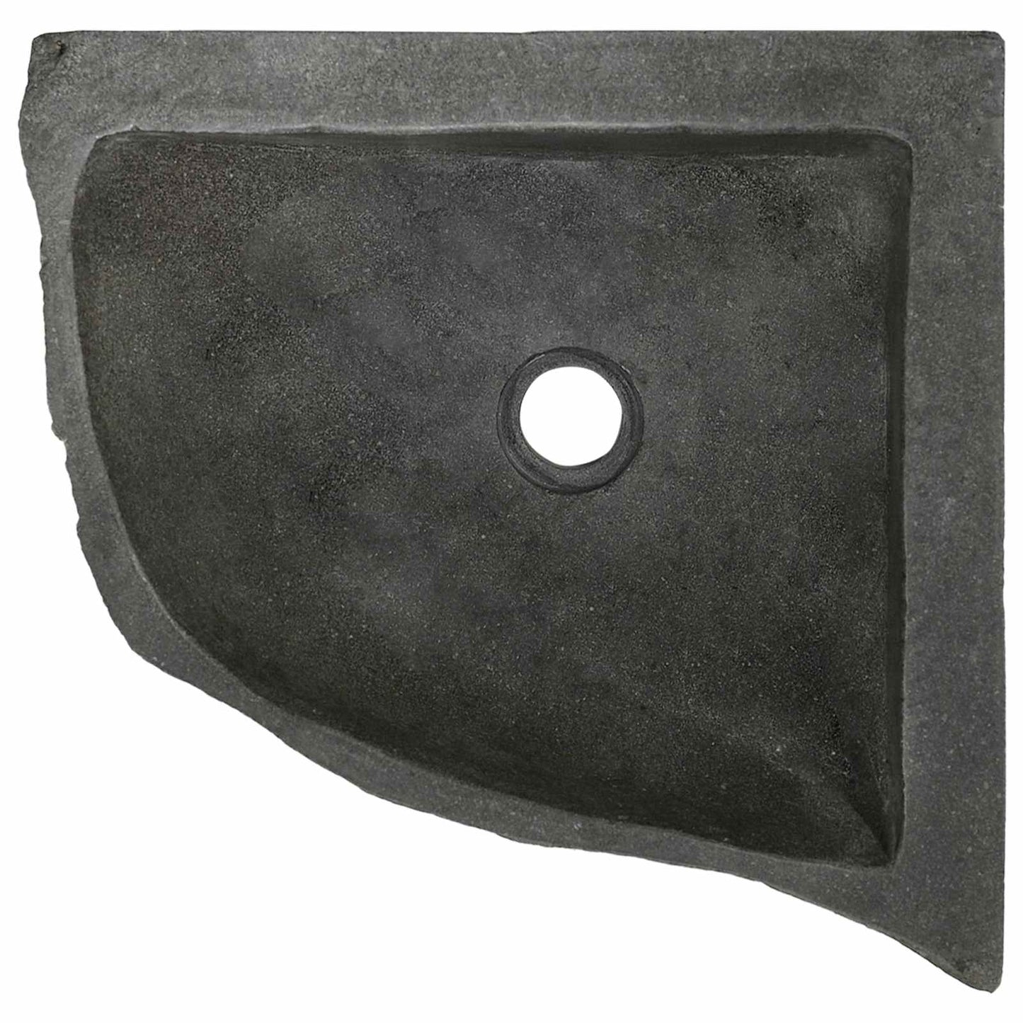 Vask Grå (30-37) x (30-37) x 12 cm Flodsten