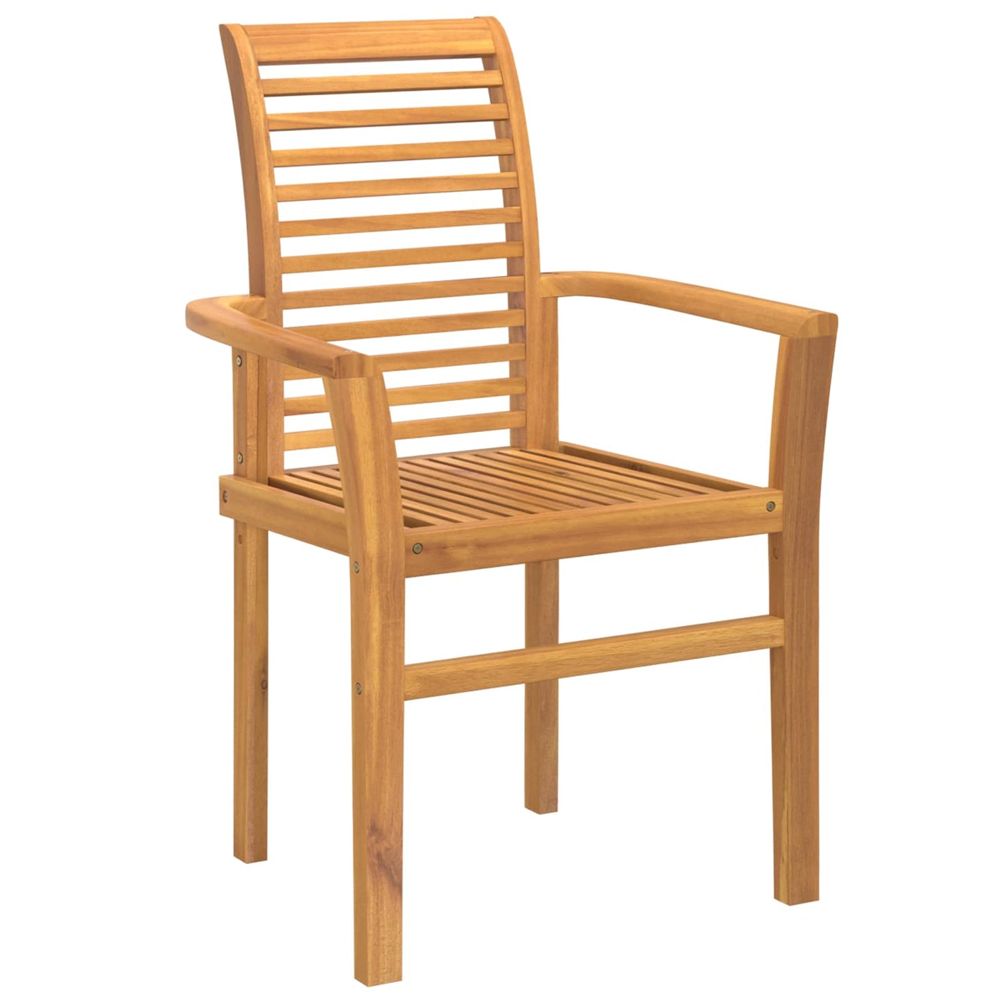 Spisestuestol 4 pcs Brun 62 x 55 x 94 cm Massiv Teaktræ