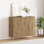 Sideboard Artisan Egetræ 90 x 34 x 80 cm Konstrueret træ