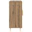 Sideboard Artisan Egetræ 90 x 34 x 80 cm Konstrueret træ