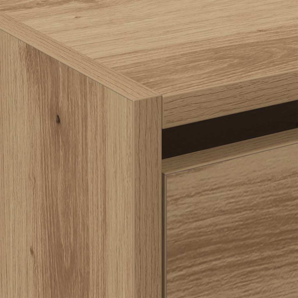 Sko skab 60 x 21 x 57 cm Konstrueret træ Artisan Egetræ