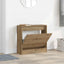 Sko skab 60 x 21 x 57 cm Konstrueret træ Artisan Egetræ