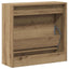 Sko skab 60 x 21 x 57 cm Konstrueret træ Artisan Egetræ