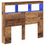 Hovedgærde Gammelt træ 120 x 17 x 102 cm Konstrueret træ