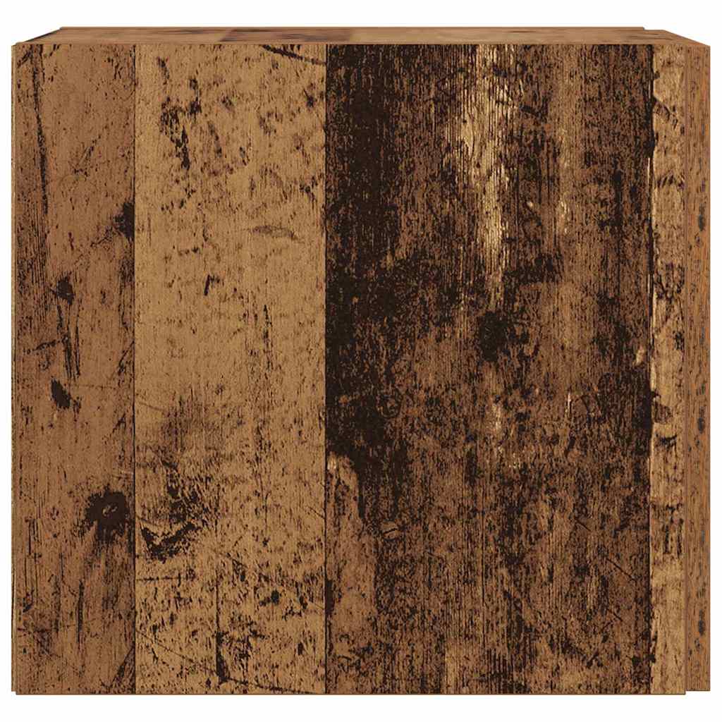 Vægmonteret skab Vægmonteret Gammelt træ 30 x 42,5 x 39,5 cm