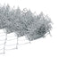 Maschendrahtzaun 25 x 0,6 m Galvaniseret stål Sølv