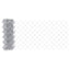 Maschendrahtzaun 25 x 0,6 m Galvaniseret stål Sølv